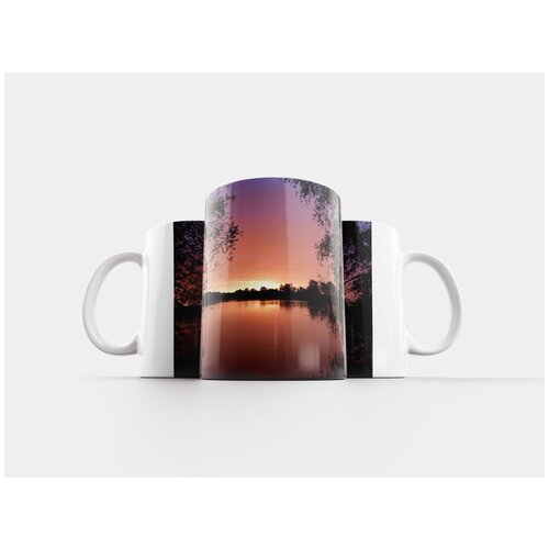 фото Кружка "восход солнца, в море, рассвет" 320 мл lotsprints