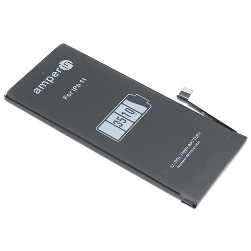 Аккумулятор (аккумуляторная батарея, АКБ) Amperin для Apple iPhone 11, 3510мАч, 3.83В, Li-Pol