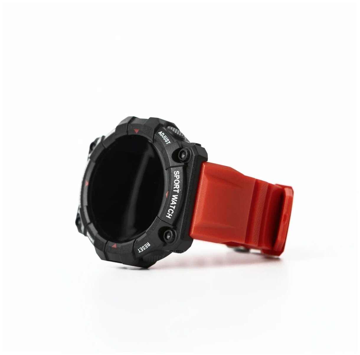 Спортивные смарт-часы с функцией замера уровня кислорода в крови RunGo W2, красный