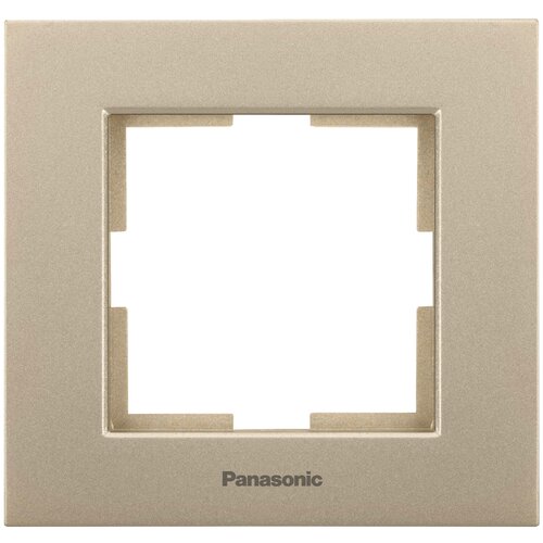 Рамка Panasonic Karre Plus WKTF08012BR-RU декоративная 1x пластик бронза (упаковка: 1 штука)