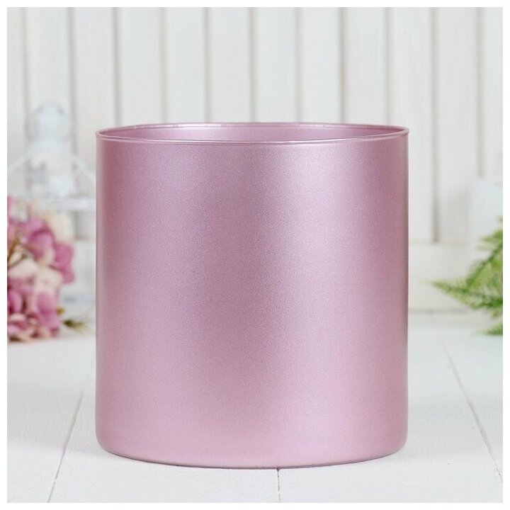 фото Ваза "Труба-металлик" 2 л. Цвет микс