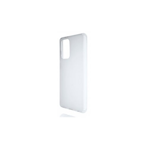 Силиконовый матовый полупрозрачный чехол для Xiaomi Poco F3 белый