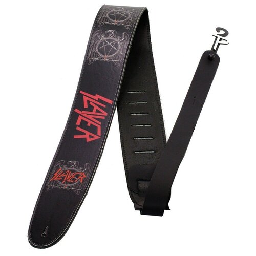фото Perri's p25sy-1377 ремень гитарный 2.5", рисунок slayer