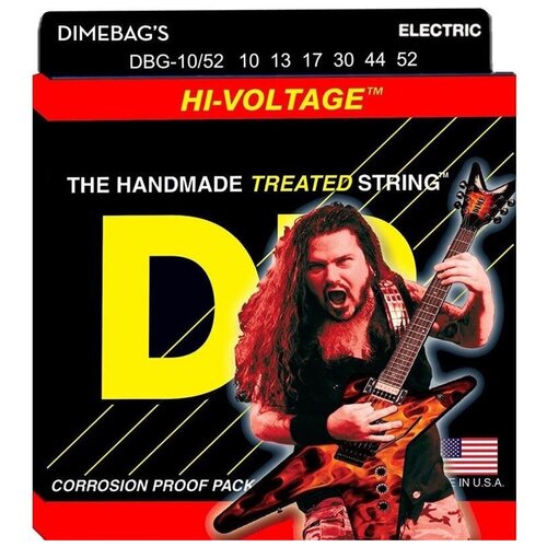 Струны для электрогитар DR DBG-10/52 DIMEBAG DARRELL