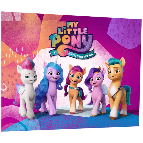 фото Смарт-часы jet kid my little pony 40 мм 1.44" tft голубой no brand