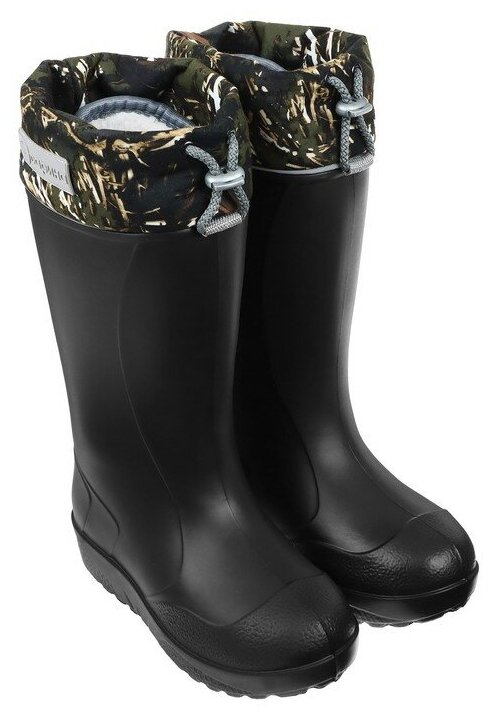 фото Сапоги женские из ЭВА ICE Land Д543-НУ, -60°С, цвет чёрный, размер 37-38