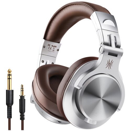 Беспроводные DJ наушники OneOdio Fusion A70 Brown