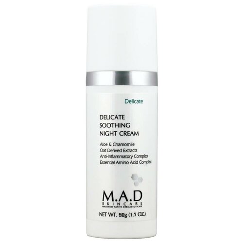 M. A. D. Delicate Soothing Night Cream