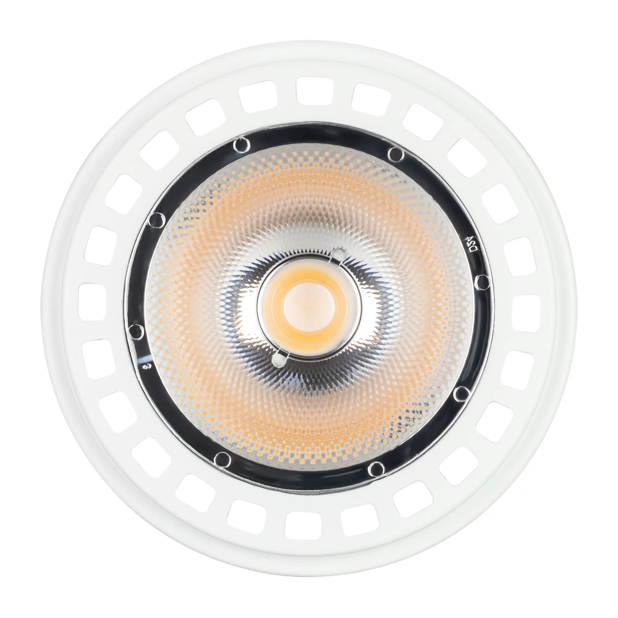 Лампа светодиодная Arlight AR111-UNIT-GU10-15W-DIM Warm3000 (WH, 24 deg, 230V), GU10, 15 Вт, 3000 К