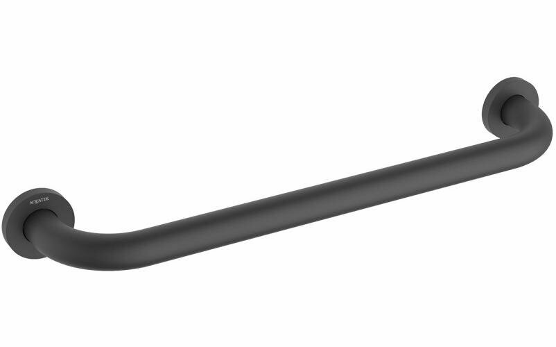 фото Поручень 450 мм AQUATEK, матовый черный AQ4995MB