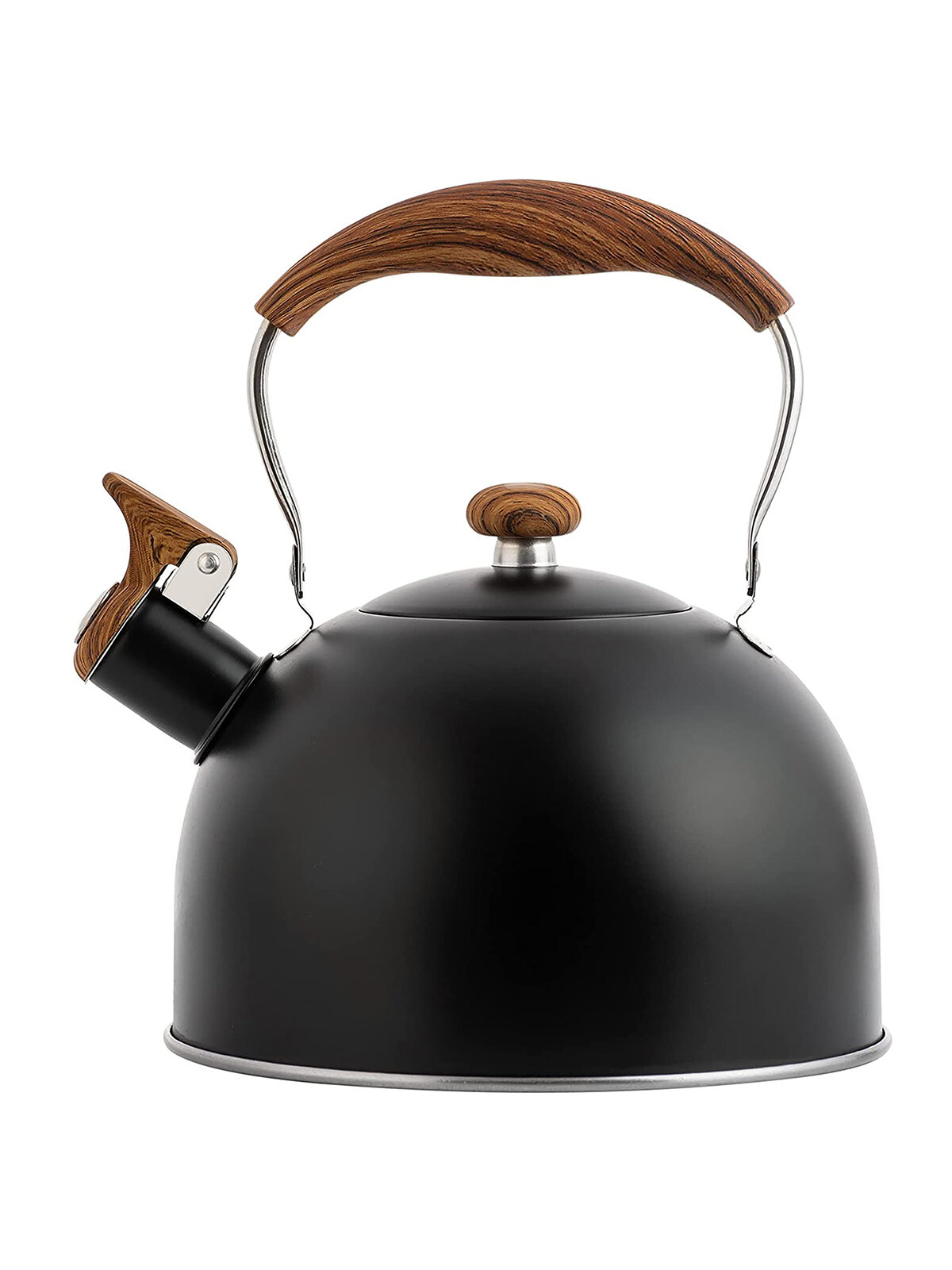 фото Чайник для плиты со свистком Appetite из нержавеющей стали, 2,8 л