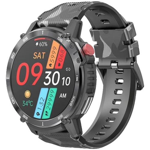 Умные часы BandRate Smart BRSC22BB трекером сна будильником 927000₽