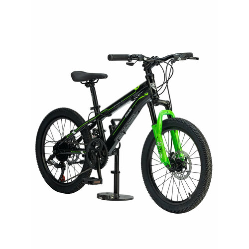 Велосипед подростковый горный TIMETRY FUHSI FU602 20 рама 11 2024 года черный 15333₽