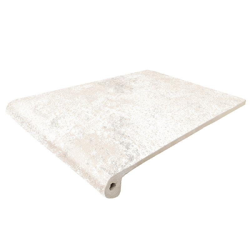 Клинкерная плитка EXAGRES PELDANO MANHATTAN WHITE Ступень 33x24,5 (цена за 1 шт)