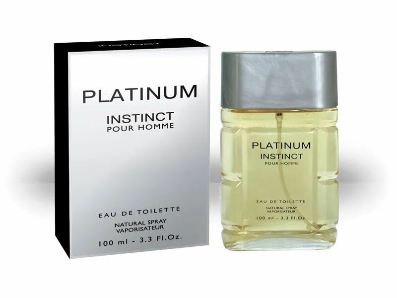 Delta parfum Туалетная вода мужская Instinct Platinum, 100 мл