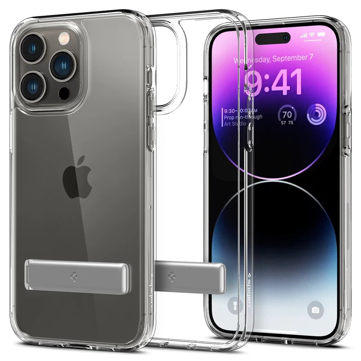 Чехол Spigen Ultra Hybrid S Case для iPhone 14 Pro Max, Crystal Clear (ACS04829)