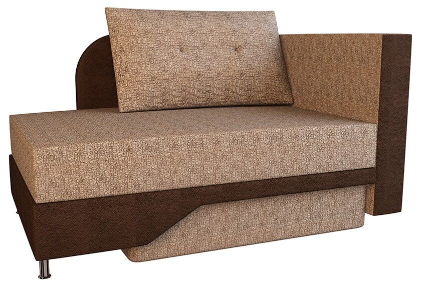 фото Диван-кушетка Весна правый велюр 70см