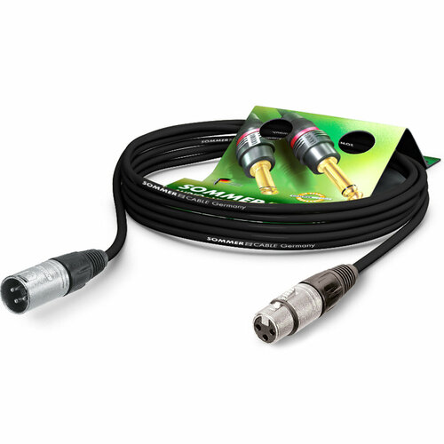 Кабель аудио 1xXLR - 1xXLR Sommer Cable MRHV-1H00-SW 100.0m hi end hexlink golden 5 c соединительный кабель xlr пара 1 м балансирующий сигнальный провод