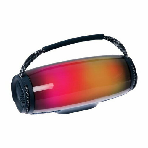 Портативная колонка Pulse6 12 Вт 1800 мАч BT53 подсветка micro SD синяя 3150₽