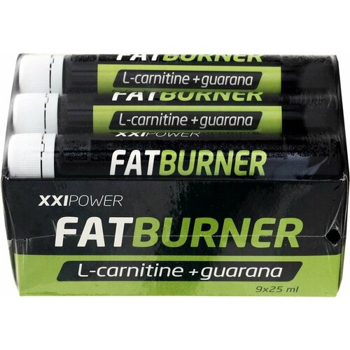 Напиток XXI Power FatBurner L-Carnitine+Guarana 9шт*25мл х3 xxi power l carnitine 1200mg 5х0 5л грейпфрут