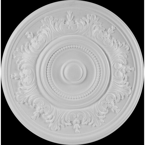 Розетка потолочная полистирол белая Формат 520А 52 см 1171₽