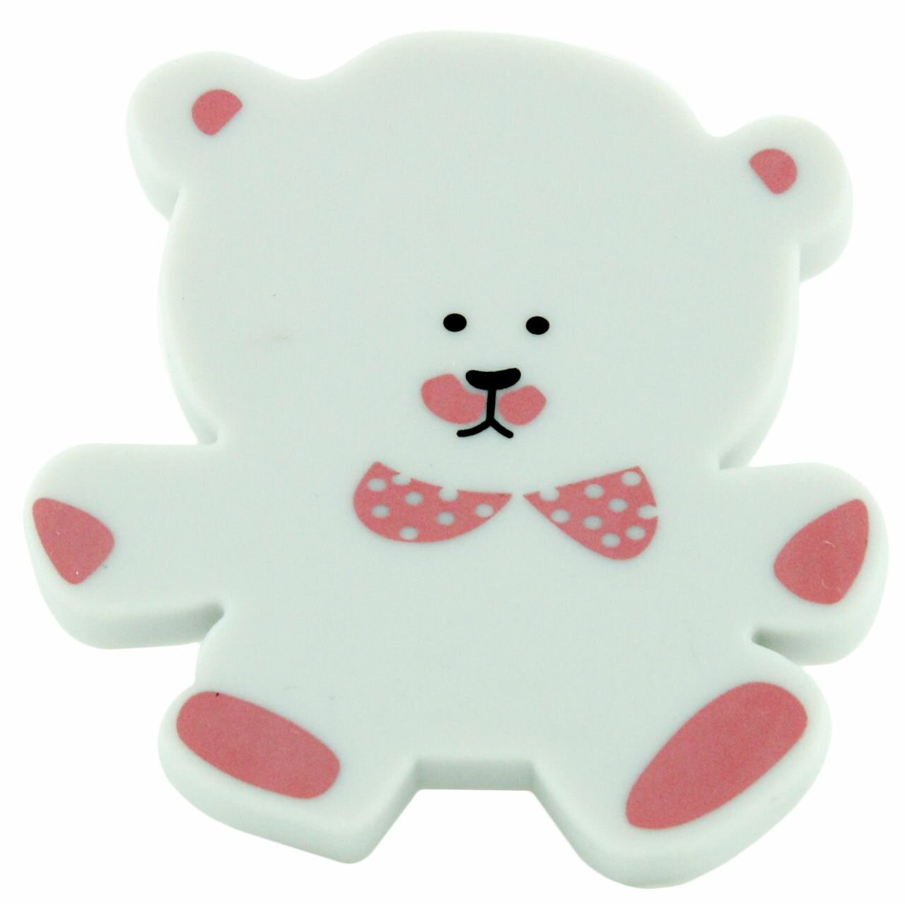 Изображение Ручка-кнопка BOYARD, мишка, 4 шт, силикон пищевой