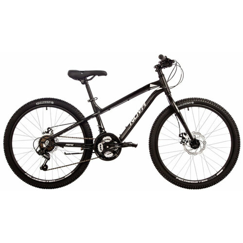 Подростковый велосипед Novatrack Prime Disc 24 (2024) 11 Черный (130-145 см) велосипед wilier zero sl 105 disc aksium disc черный красный 2023 m черный красный