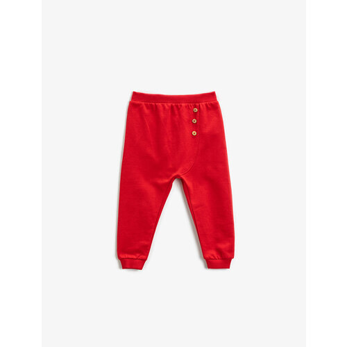 Брюки KOTON, размер 18-24 месяцев, красный брюки koton размер 18 24 месяцев коричневый