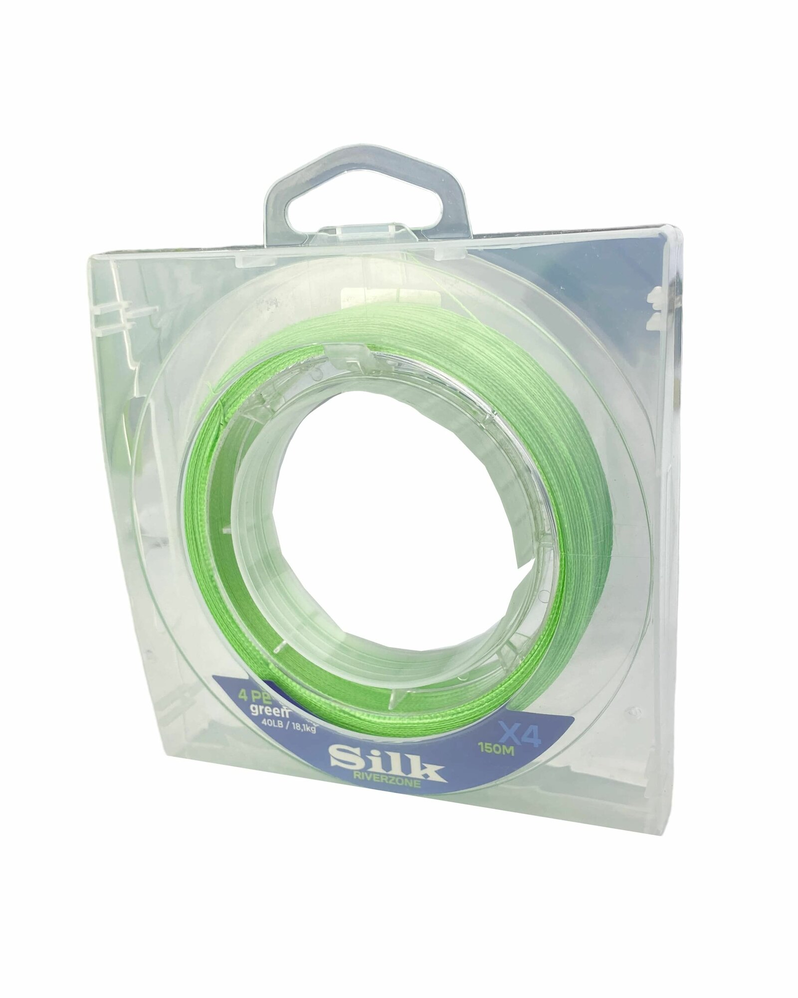 Шнур Riverzone Silk WX4 PE 4,0 150м Green — фото 1