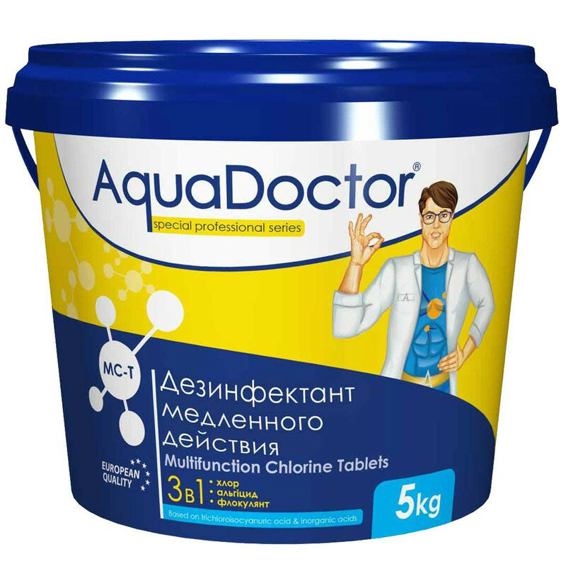 AquaDoctor - Дезинфицируещее средство по уходу за водой в бассейне 5кг AquaDoctor MC-T