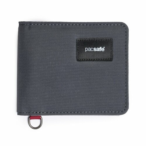 Кошелек PacSafe 11000144, фактура гладкая, серый