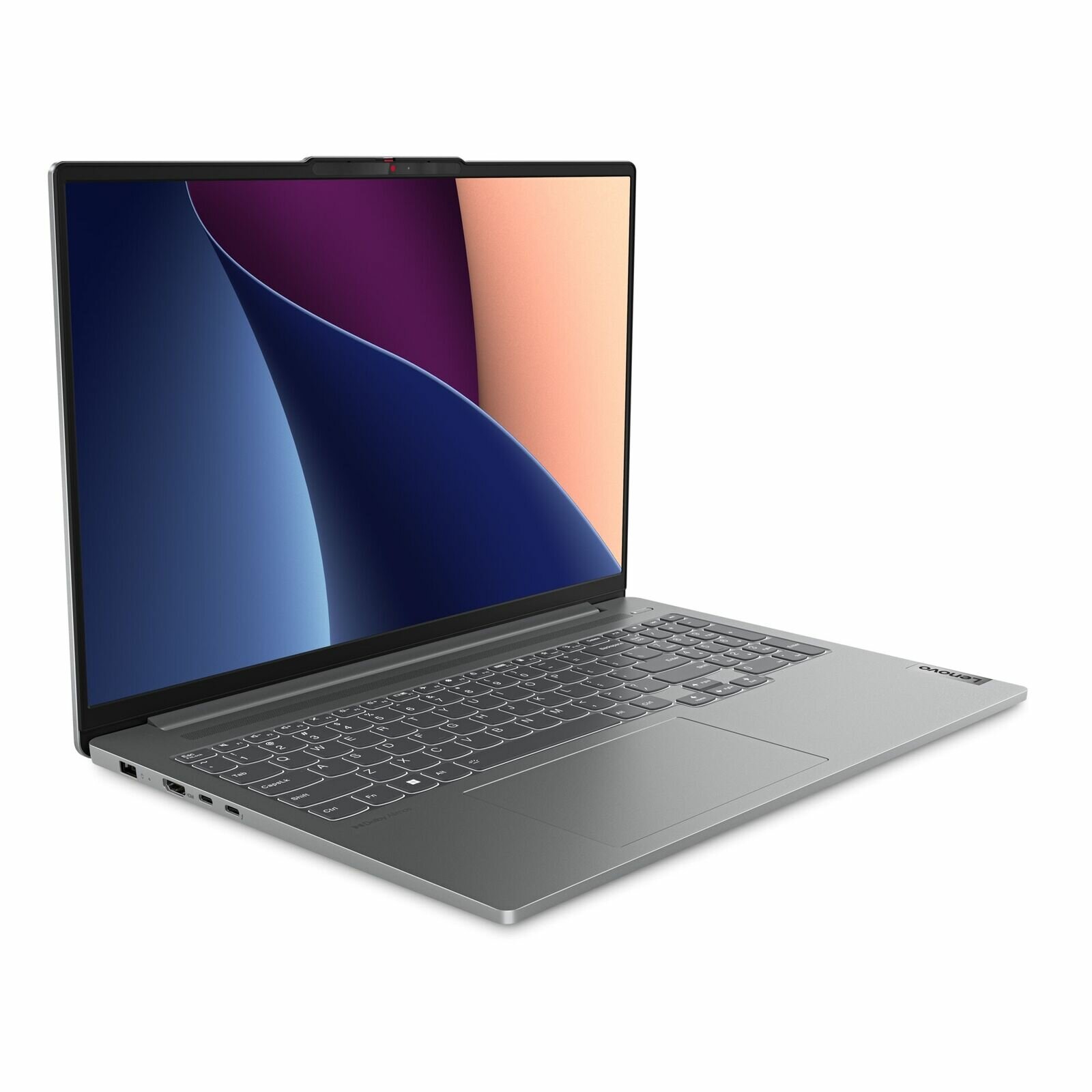 16' Ноутбук Lenovo IdeaPad 5 Pro 16IRH8 120 Гц, Intel i5-13500H 2.6GHz, 16gb, RTX 3050, 1TB SSD, серый / Английская клавиатура