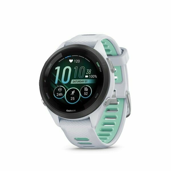 Умные часы ⌚️⚪ Garmin Forerunner 265 White с GPS и пульсометром (010-02810-14)