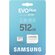 Карта памяти Samsung microSDXC 512Gb EVO Plus UHS-I U3 V30 A2 + A...
