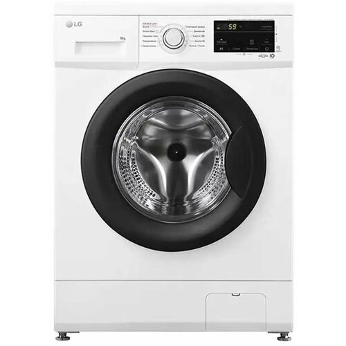Стиральная машина LG F2J3NS8W с фронтальной загрузкой с паром 6кг 1200обмин инверторная 52167₽