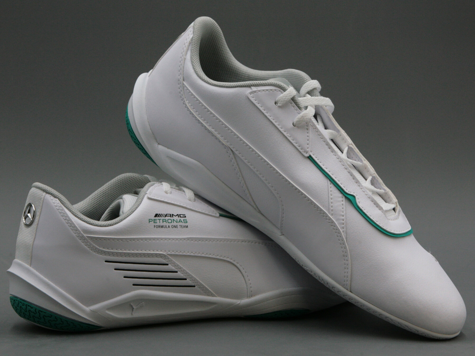 Кроссовки PUMA Mercedes F1 R-Cat Machina Motorsport, полнота B, размер 10.5 US, puma white