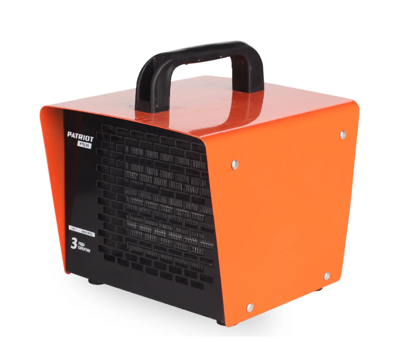 Тепловая пушка PATRIOT PT-Q2S, без горелки, электрическая, 2кВт, площадь обогрева 30м²