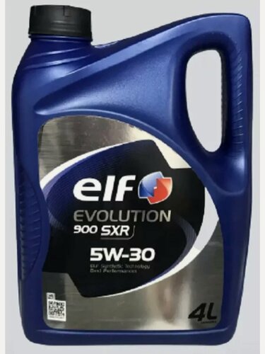 Изображение товара Моторное масло 10160501 Elf "Evolution 900 SXR 5W-30", синтетика, 4 л.