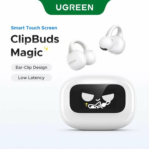 UGREEN Беспроводные наушники с экраном ClipBuds Magic 2813₽