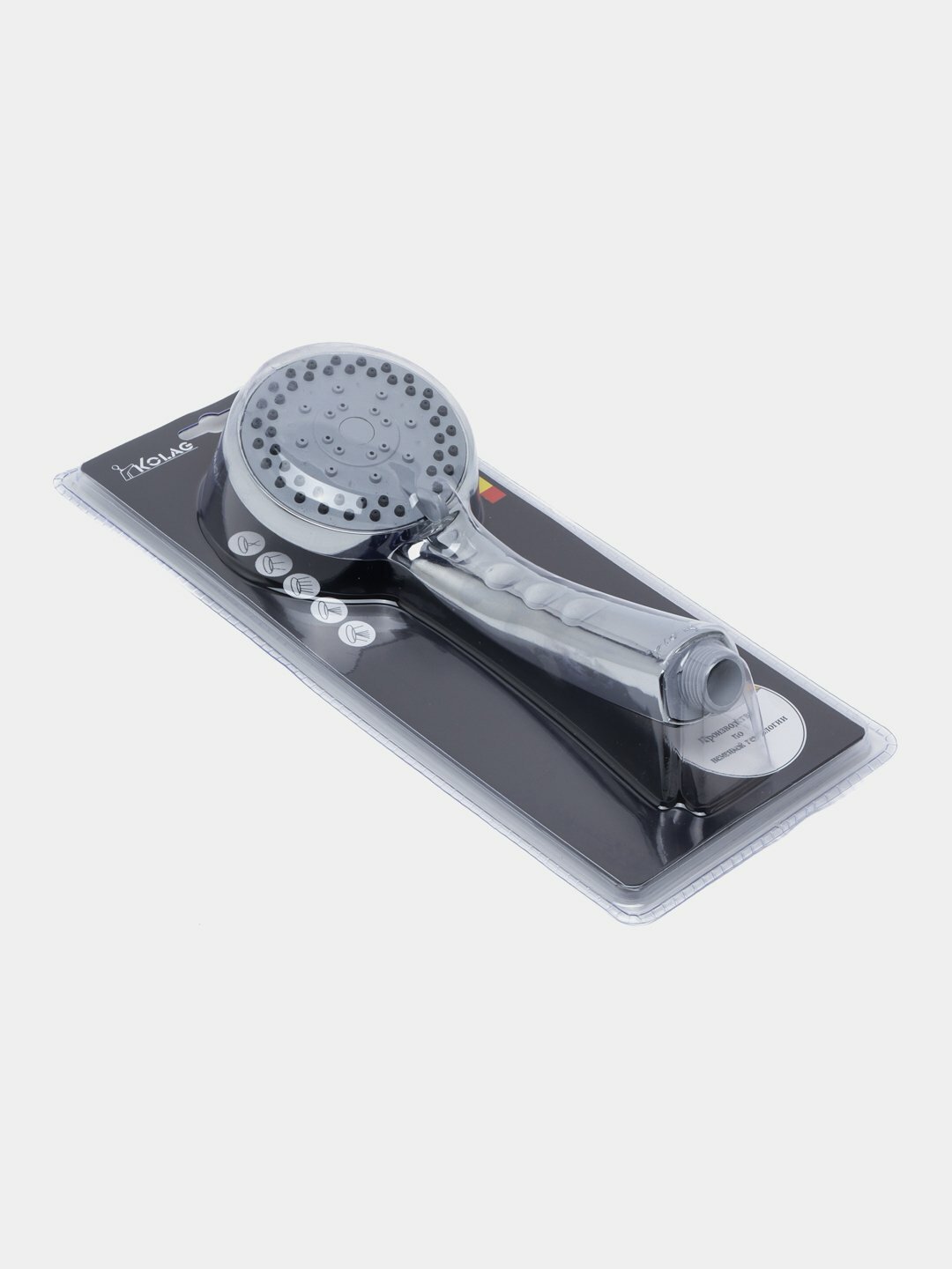 Лейка для душа Kolag, 5 режимов, высококачесвтенный пластик, никель — фото 1