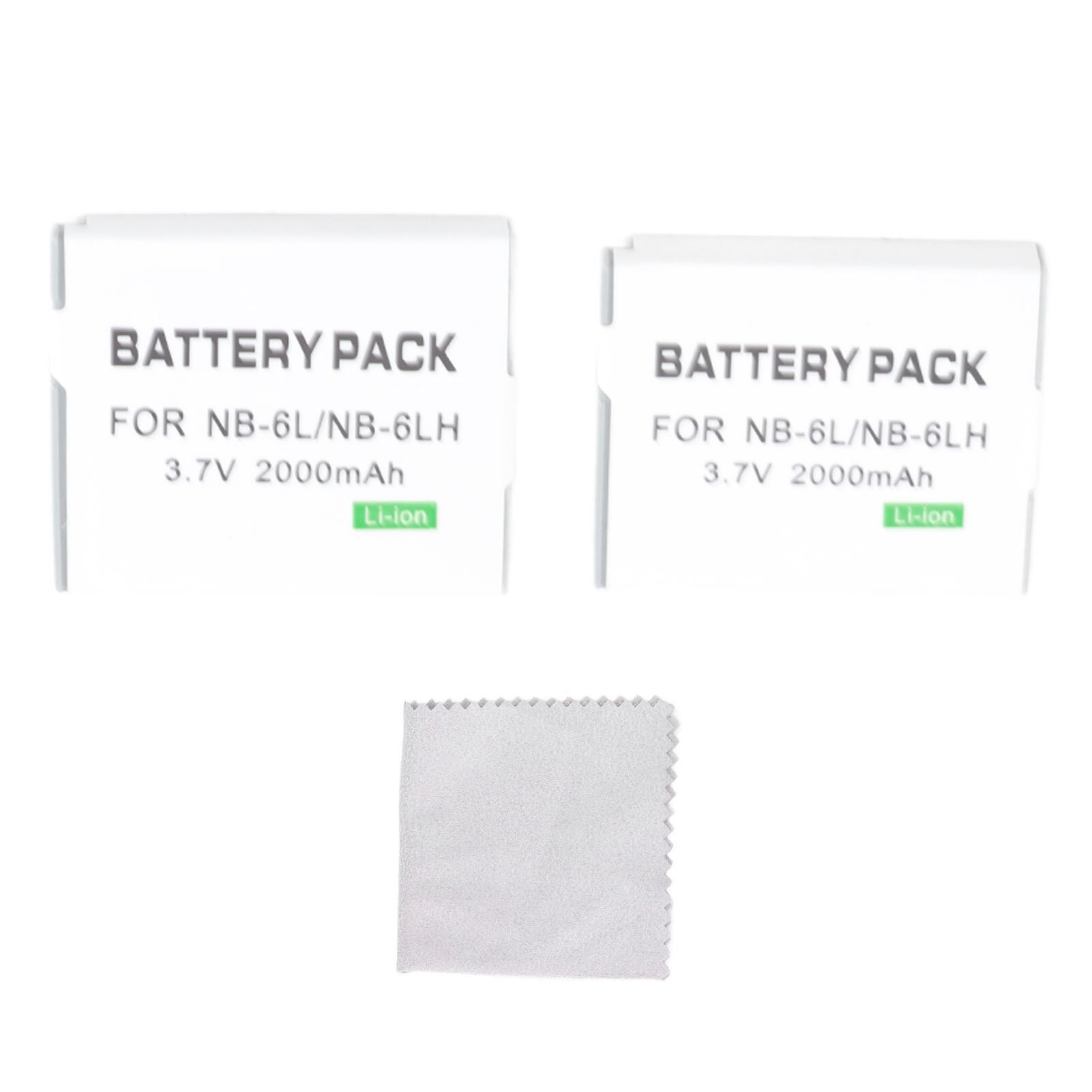 2PCS NB 6L 6LH Камера замена батареи 2000 мАч 3,7 В для PowerShot SX710 HS SX520 HS SX530 HS SX510 HS S120 SX700 HS SX610 HS SX600 HS D30 и S95