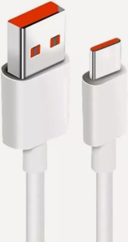 Изображение товара Кабель Xiaomi 6A USB-A to USB Type-C data cable 2m White