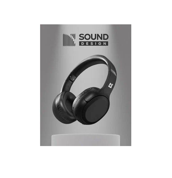Беспроводная гарнитура DEFENDER FreeMotion B665 черный, микрофон, Bluetooth 63665