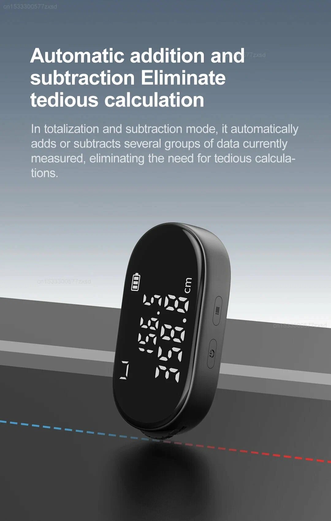 Картинки Умная рулетка ATuMan Q2 Flexible Electronic Ruler EU