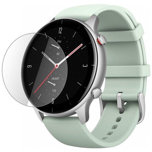 Матовая защитная плёнка для смарт-часов Amazfit GTR 2,гидрогелевая,на дисплей,не стекло,watch