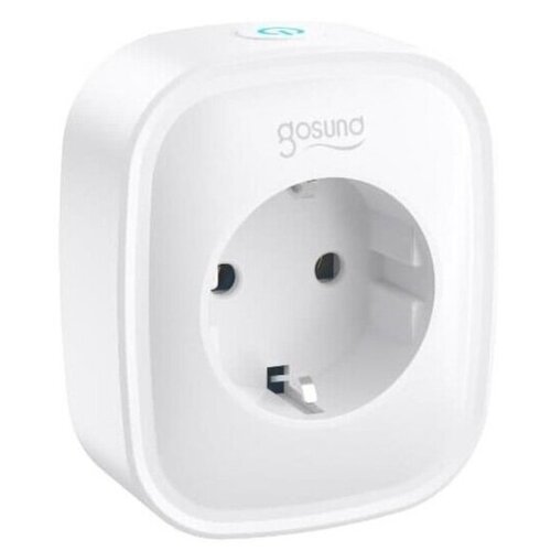 Умная розетка Gosund Smart plug SP1 работает с Алисой, белый умная розетка gosund smart plug sp111 работает с алисой белый