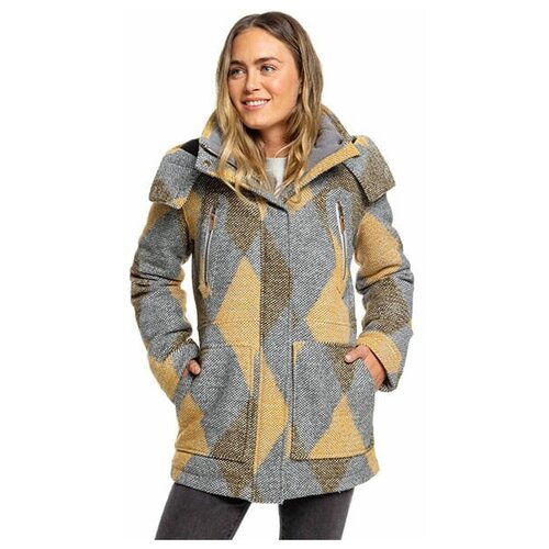 фото Женская куртка dawn, цвет серый, размер xs roxy