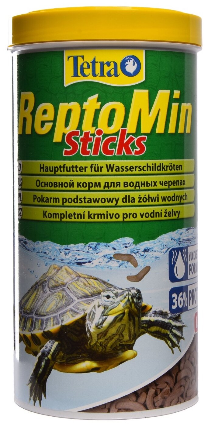 Сухой корм для рептилий Tetra ReptoMin Sticks