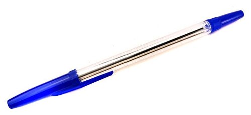 Ручка Bikson масляная, синие чернила, 1мм / набор 50шт