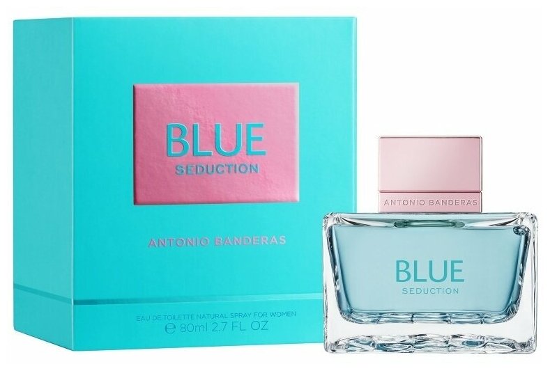 Antonio Banderas туалетная вода Blue Seduction for Women, 80 мл